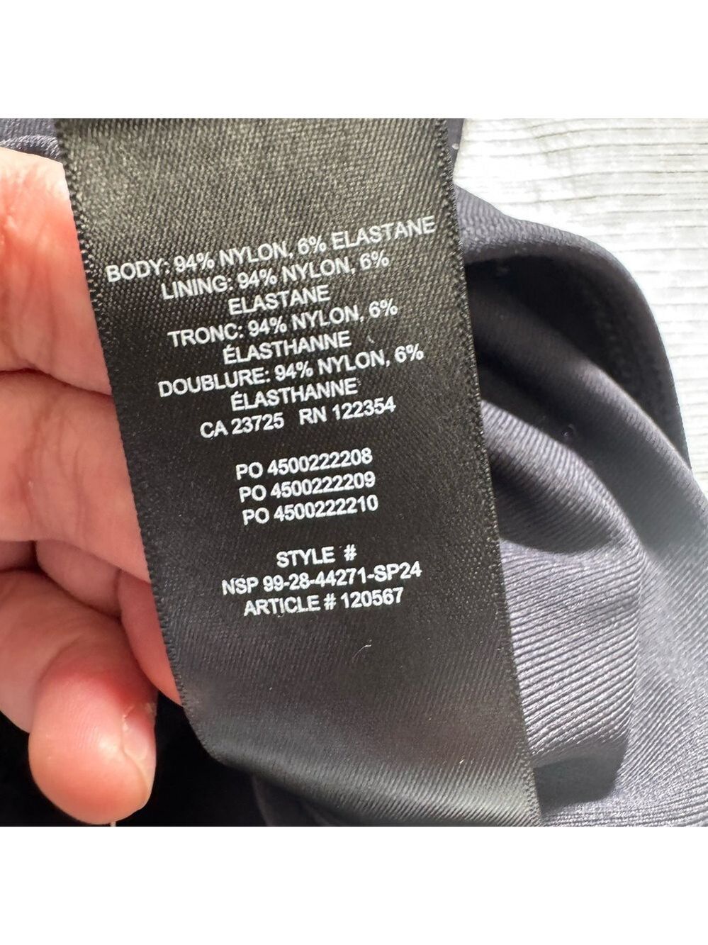 Aritzia Contour Black Off-Shoulder Bodysuit Medium - Picture 6 of 10